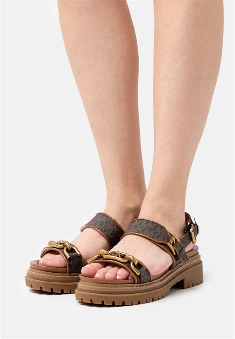 sandali donna michael kors|michael kors dusty sandals.